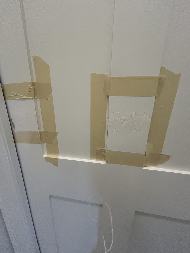 Repairing an interior door and its hardware in a Pinellas County home