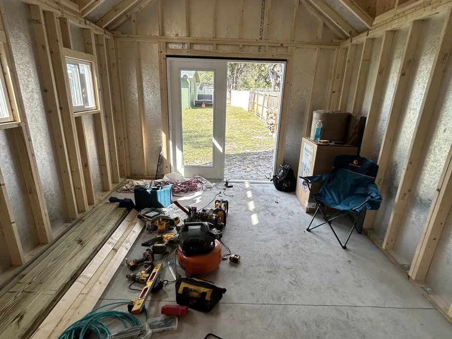 Luxury vinyl plank flooring installed in a Largo, FL home