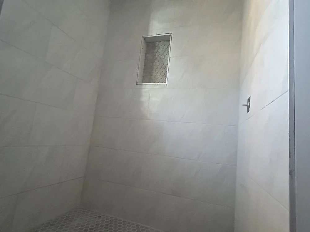 First Rate Home Services crew on a bathroom remodel in St. Petersburg, FL